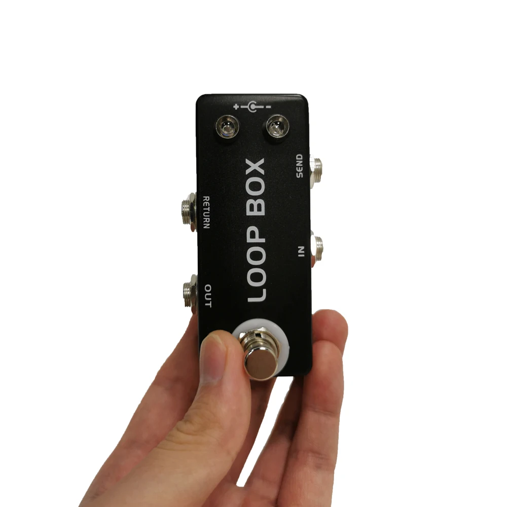 Mosky Loop Box Guitar Effect Pedal Switcher Channel Selection True Bypass Guitar Parts