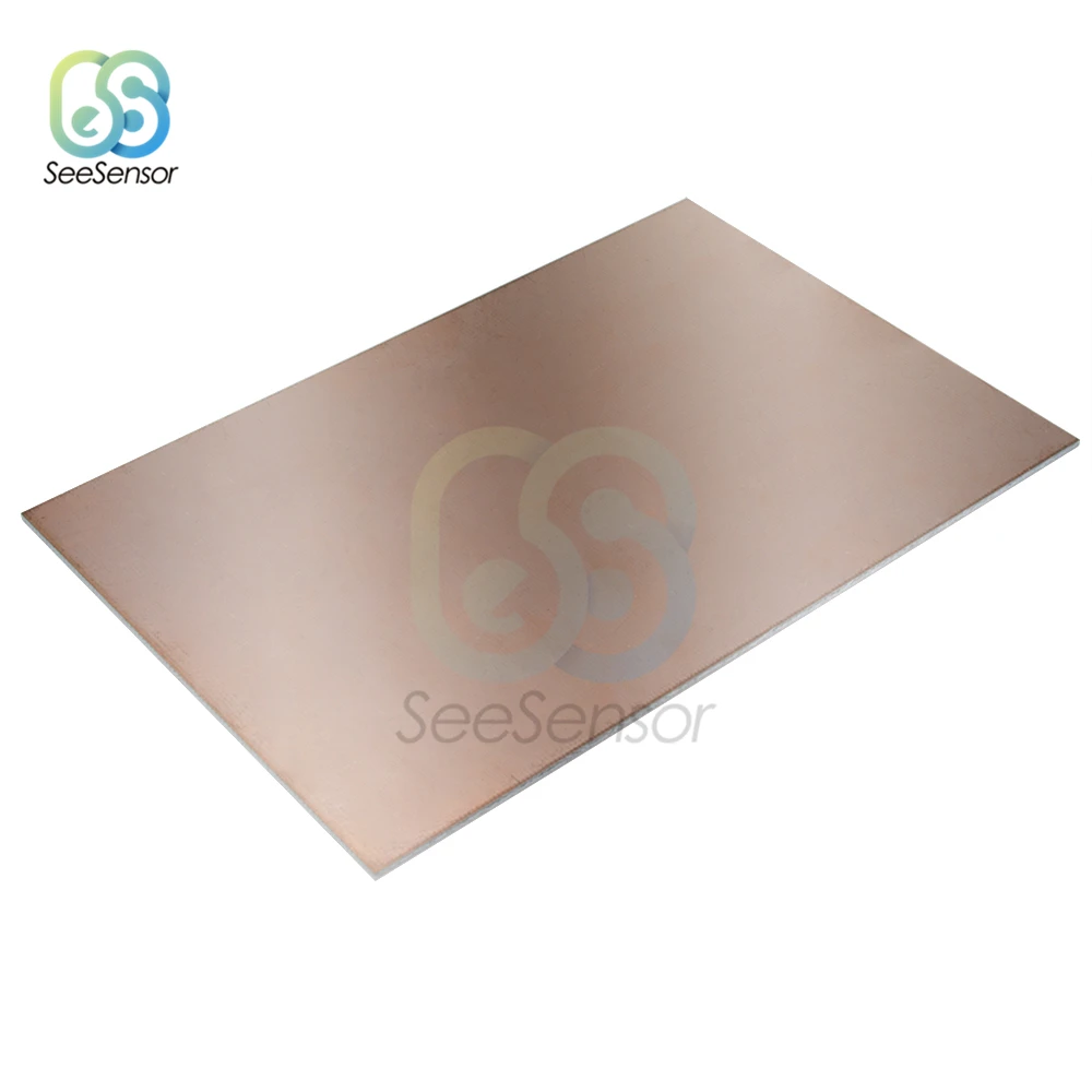 싱글 사이드 및 더블 사이드 구리 클래드 플레이트, DIY PCB 키트, 라미네이트 회로 기판, 10x15cm