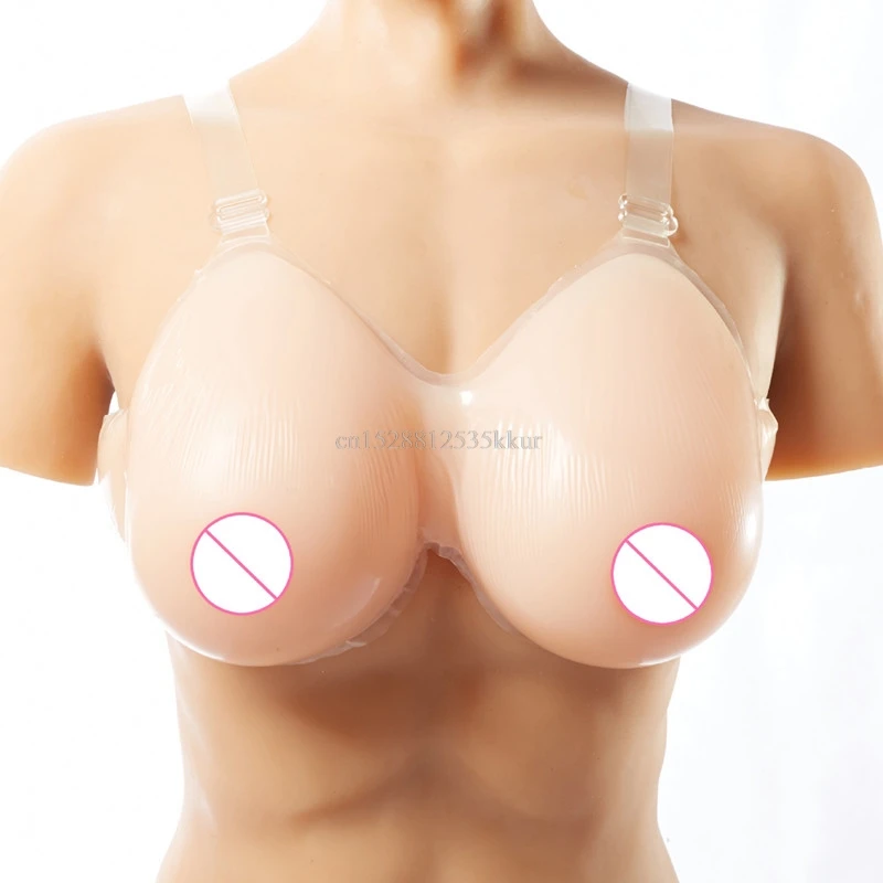 Realistic Silicone Fake Boobs Tits Strap Breast Forms Meme False Breasts Crossdresser Boobs For shemale drag queen transgender