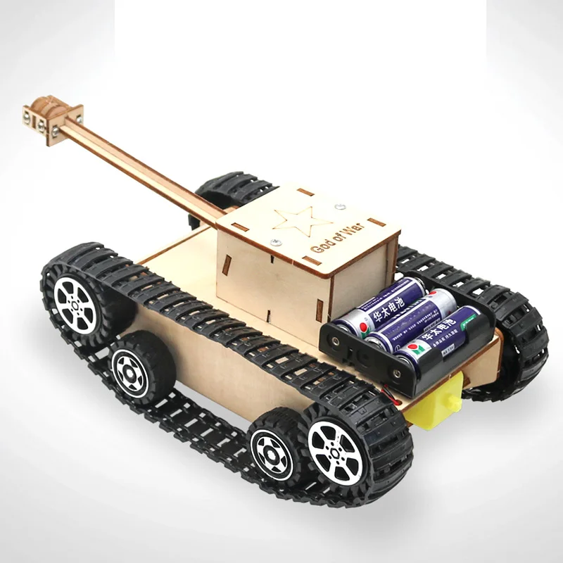 Wooden Electric Powered Eat Coin Robot DIY Models & Building Toy Science &Education Model Toy For Children Gift Toy