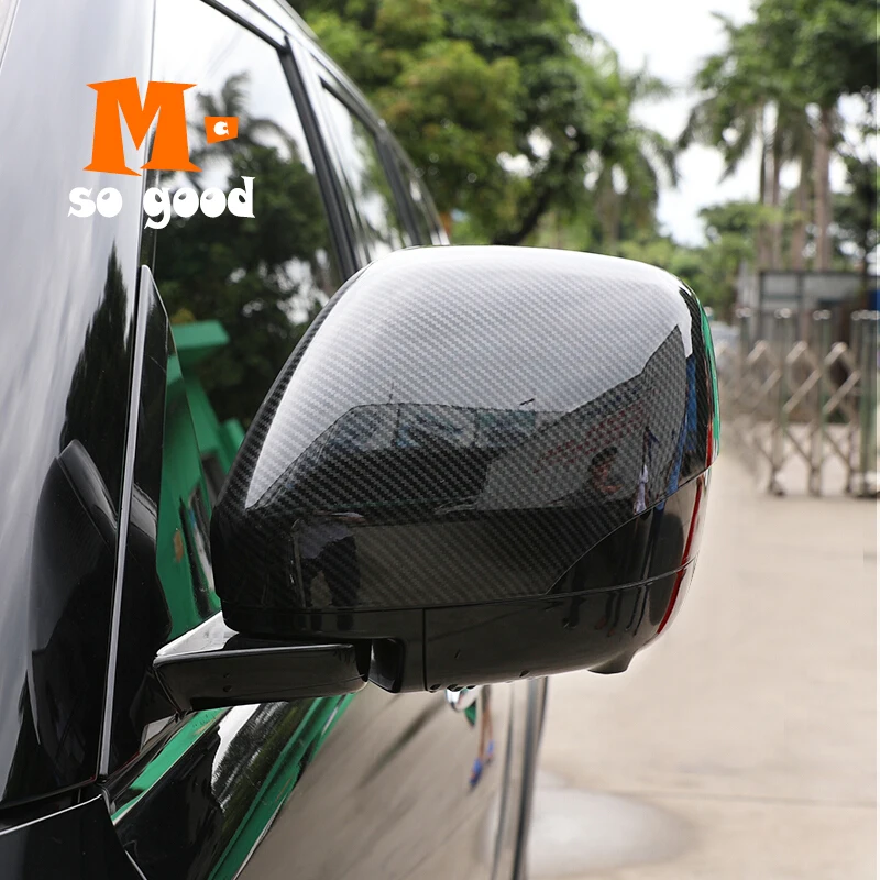 

2017 2018 For NIssan Patrol Armada Y62 Car Rearview Mirror Cover Decoration Cover Trim ABS Chrome Auto Exterior Accessories 2pcs