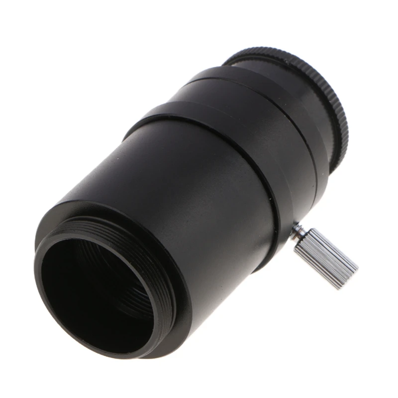 Adaptador de cámara de microscopio estéreo, 1 adaptador de montaje en C para microscopio estéreo Trinocular, cámara Digital CCD USB, accesorios CTV
