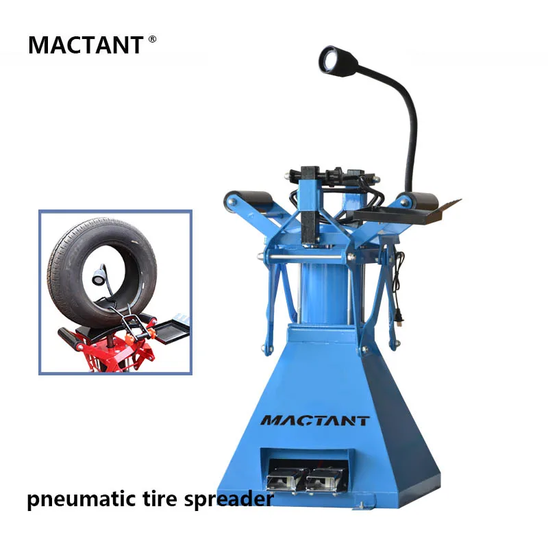 

Pneumatic Tyre Expander With LED Working Lamp Tire Changing Spreader High-quality Steel Color Can Be Choose Options