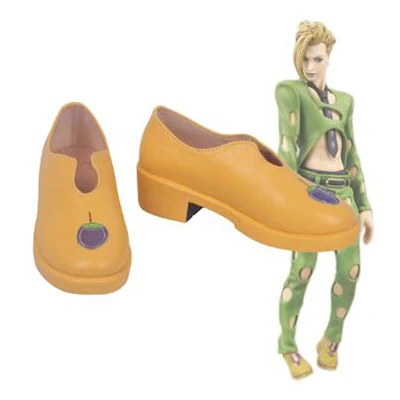 

JoJo's Bizarre Adventure Vento Aureo Pannacotta Fugo Cosplay Boots Shoes Costume Customized Accessories Halloween Party Shoes