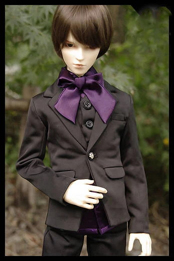 1/4 1/3 BJD clothes Gentleman suit coat+trousers+shirt+vest for BJD/SD MSD SD13 SSDF ID72 HID Strong uncle doll accessories C182