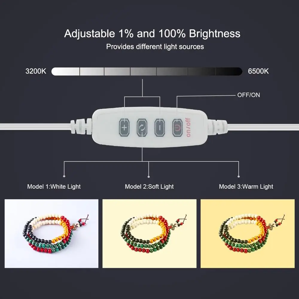 صندوق سوفت بوكس صغير قابل للطي مع 6 خلفيات ، حلقة ضوئية محمولة ، للتصوير الفوتوغرافي ، الاستوديو ، التصوير الفوتوغرافي