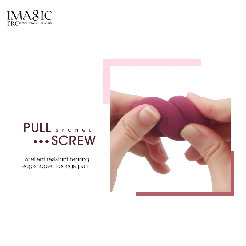 IMAGIC Cosmetic Make Up Sponge PuffMakeup Sponge Puff Professional Cosmetic Puff for Foundation Beauty