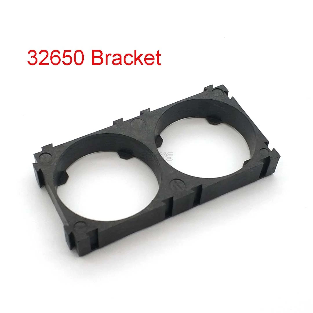 32650 Battery Holder 32650 Bracket Cell Safety Anti Vibration Plastic Brackets For 32650 Batteries