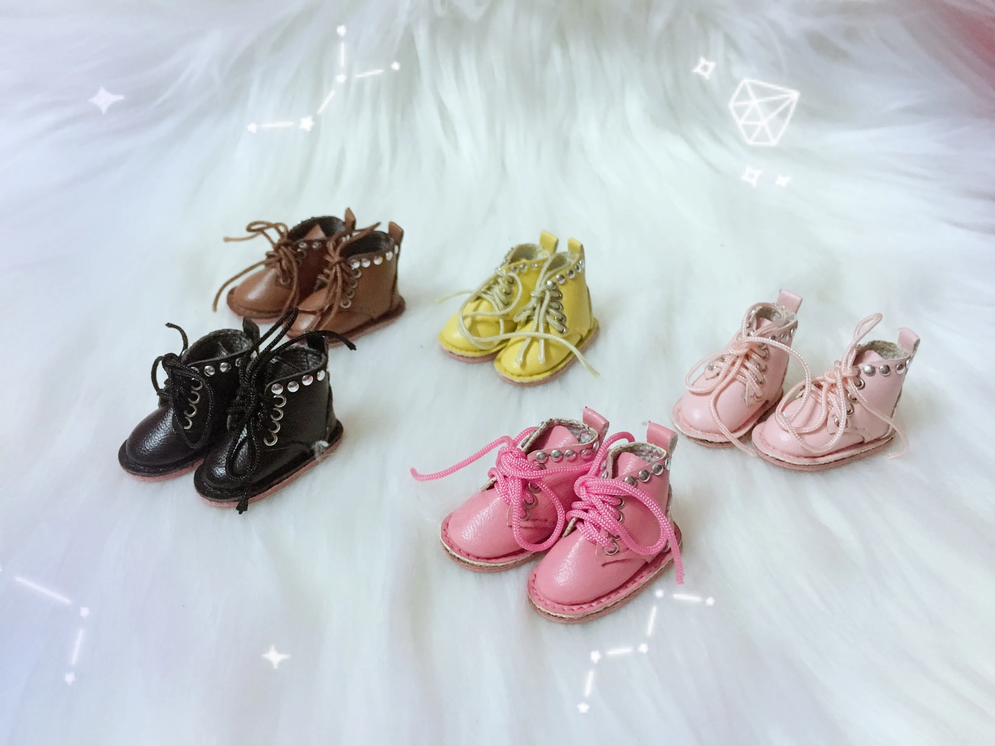 Monster savage baby cloth ob24 plain body 19 joint hot rubber doll rivet leather boots shoes