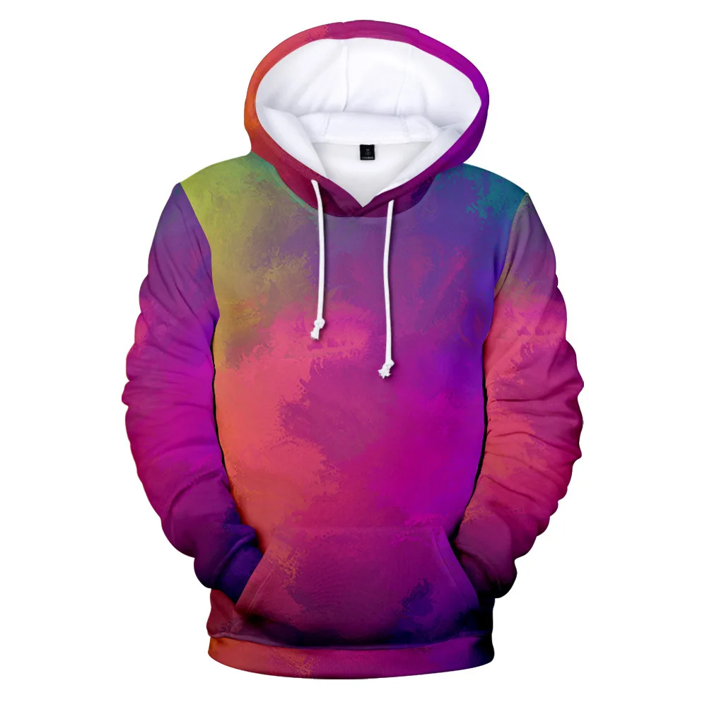 2021 Autumn Winter Sweatshirts Tie dye 3D Digital Printing Hoodies Men/Women Fashion Streetwear Hoodie Casual Pullover Clothes