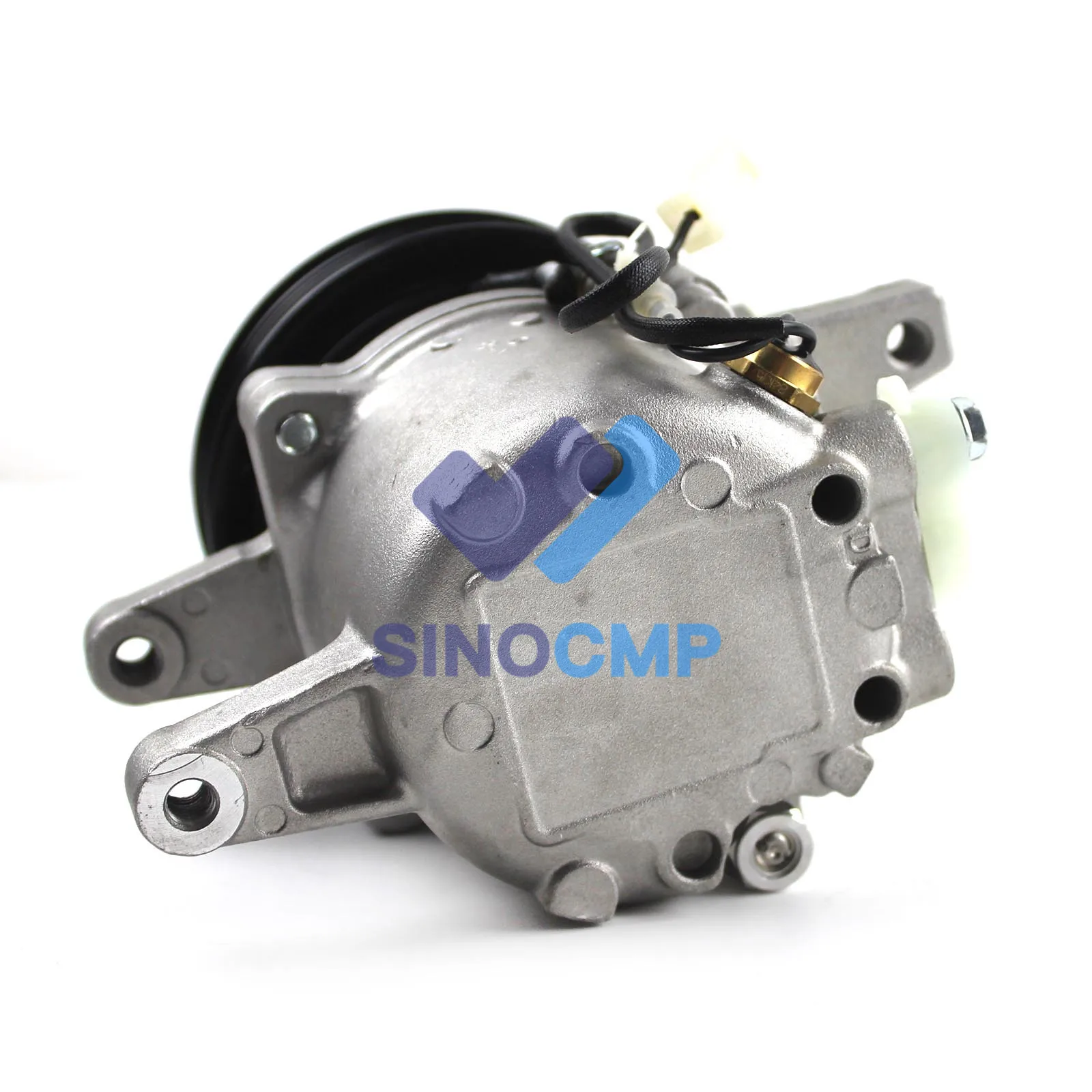 Imagem -04 - Condicionado Compressor 4472803050 447280-3080 para Kubota M135gx Gxdtc M136 Sv07e Peças Sobresselentes 3p99900620 Svo7e 6pk a c ar