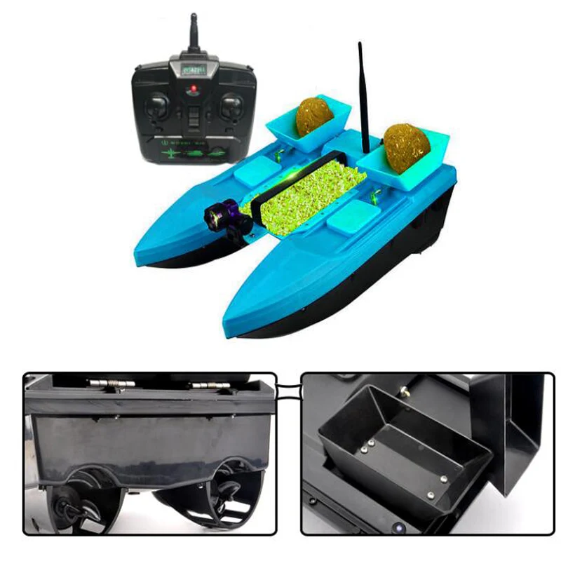 1Set 5A Large Power Transmitter Receiver Kit Radio System Remote Controller for RC Bait Boat DIY Modify Control Distance 500M