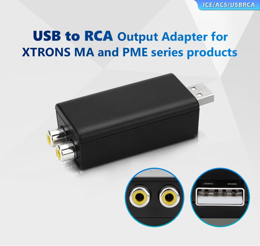 XTRONS  USB to RCA Output Adaptor for MA and PME Series Products