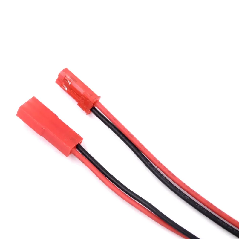 10 Pairs 100mm 150mm JST Male + Female Connector Plug for RC Lipo Battery Part 10cm 15cm