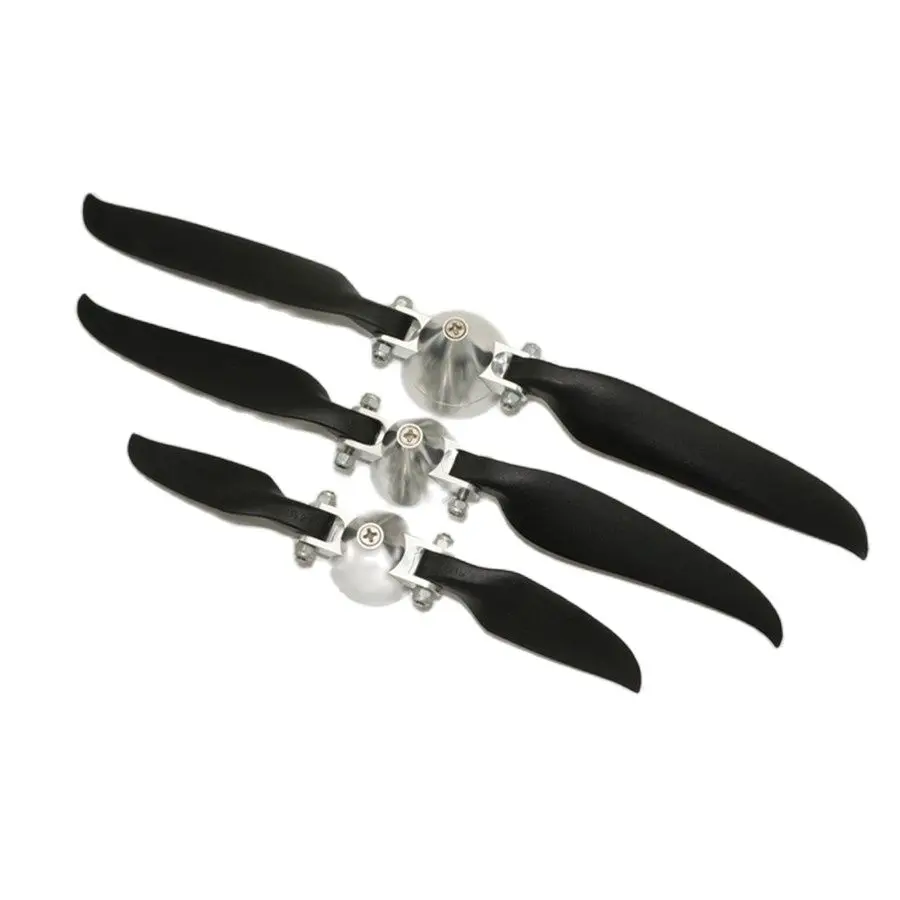 1 Set HY New Alu Electric Model Glider Flying  Folding Propeller Assembly  Paddle Diameter 6-13.5 Inch For RC Airplane