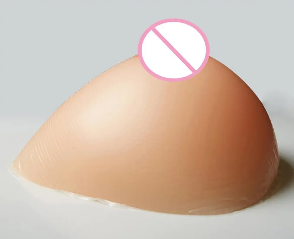 The triangle silicone false breast forms cross-dressing false boobs silicone prosthesis breast For drag queen Crossdresser