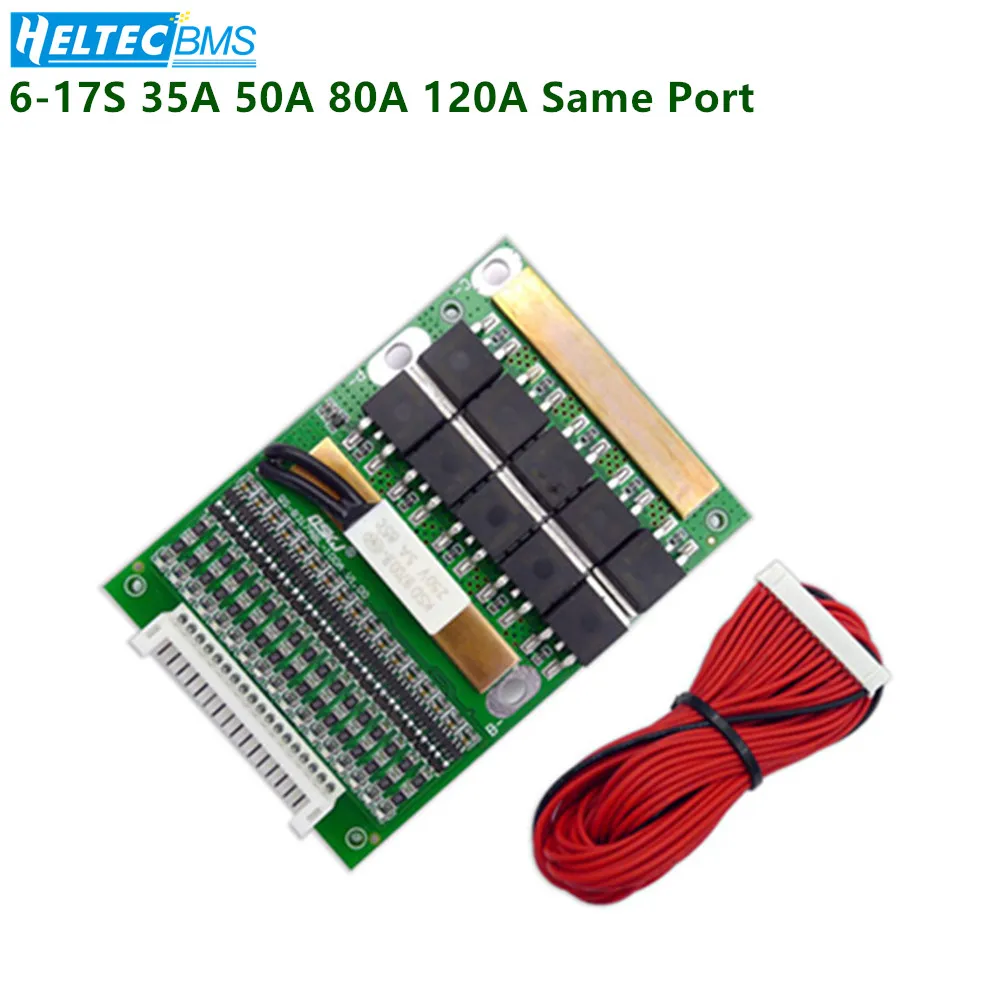 

24V 36V 48V 60V BMS 6-17S 35A 50A 80A 120A 150A 3.7V Li-ion Battery protection board/Lifepo4 battery protection board