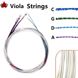 2 sets best quality alloy medium soft professional viola strings,A-D-G-C viola Strings,viola Parts Accessories fittings