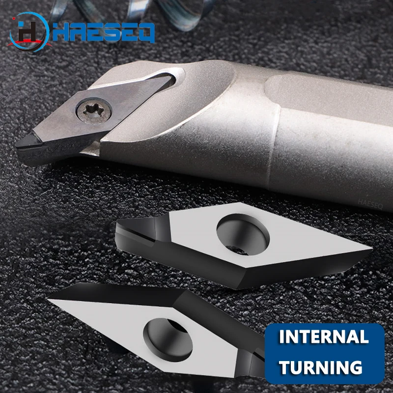 Metal Lathe Cutting Tool Diamond PCD CBN VNMG VCMT VBMT VNMG160404 VCMT110304 VBMT160404 Lathe Cutter CNC Internal Turning Tools