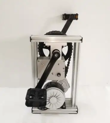 Aluminum alloy pedal pedal generator 12V24V100W exercise bike spinning outdoor