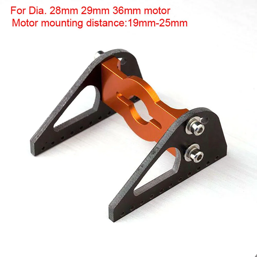 28mm 29mm 36mm 40mm Series Motor Mount Seat Bracket 19mm 25mm Spacing for 2835 3660 Motor RC Boat Marine Speed MONO VEE Oval