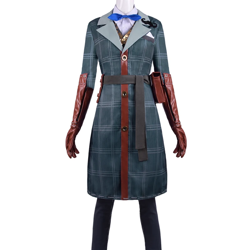 Anime Identity V Cos Naib Subedar Cosplay Costume New Skin Mr. Reasoning Uniform Unisex Outfit Full Set Halloween Party Costumes