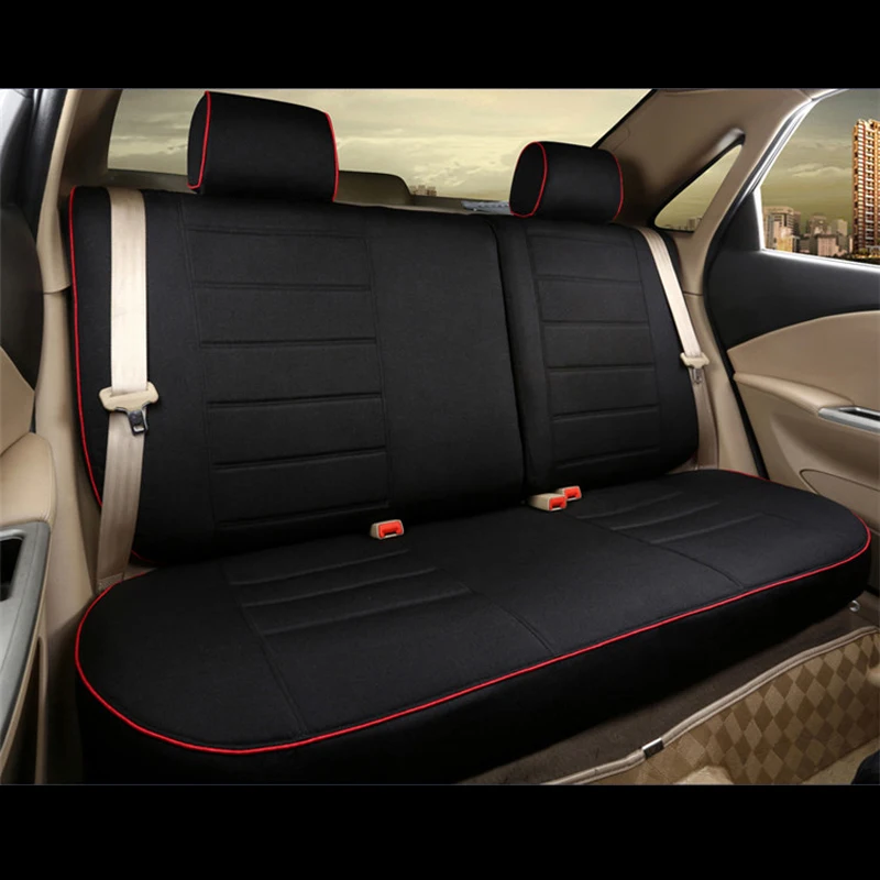 Custom Fit Linen Fabric Seat Cushion for Infiniti QX70 2013 Accessories Seat Covers Set Car Supports Seat Protectors 12 PCS/Set