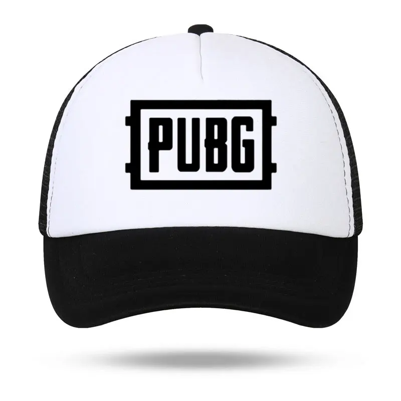 Game PUBG Hat Cosplay Prop Baseball Cap Print Unisex Women Men Parent-child Hats Mesh Visor Outdoor Sun Hat Adjustable Caps