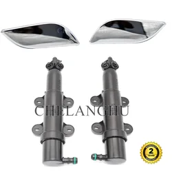 For Skoda Superb MK2 2008 2009 2010 2011 2012 2013 Car-styling Front Bumper Headlight Washer Spray Nozzle Jet And Cover Cap