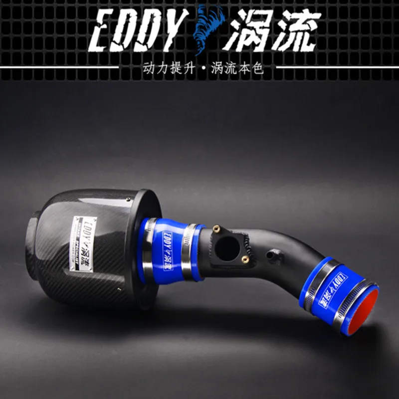 EDDY Intake System Air Intake Pipe & Carbon Fiber Air Filter for Toyota Camry 2.2 Engine Parts Car Accessories