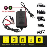 Car Charger 12 V Battery EU/US Car Battery Charger Maintainer Amp Volt Trickle Automatic Battery Charger Car Truck Motorcycle