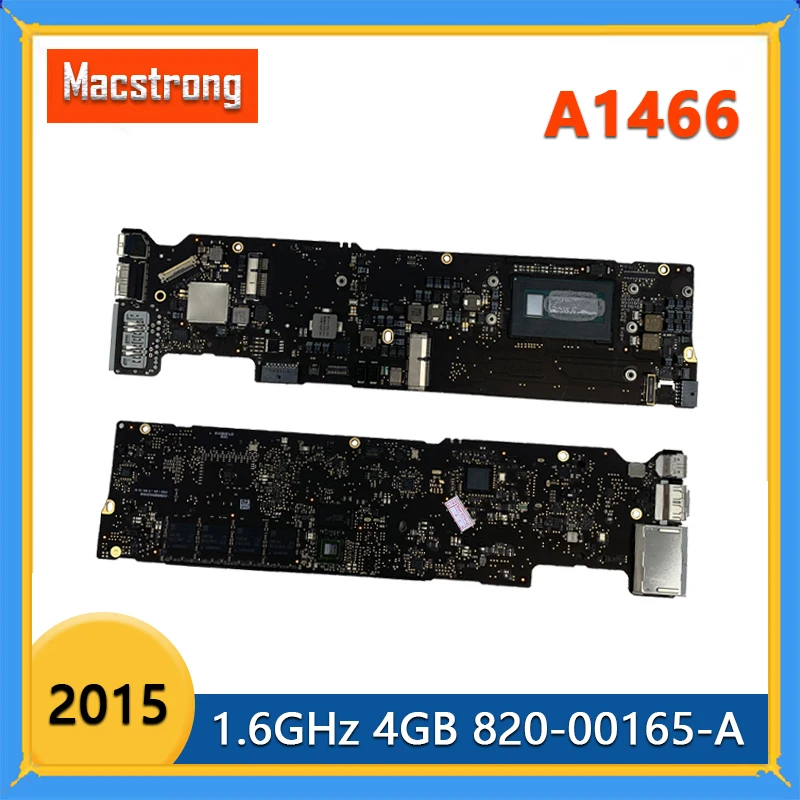 

Original A1466 Logic Board for MacBook Air A1466 Motherboard 1.6GHz 4GB 2015 2016 2017 Year 820-00165-A