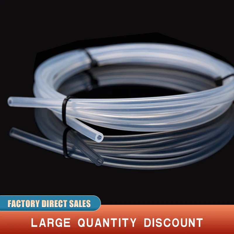 1M/2m PTFE Tube Clear PiPe PFA 2x4mm For V5/V6 1.75mm Extruder J-head hotend 3D Printe parts