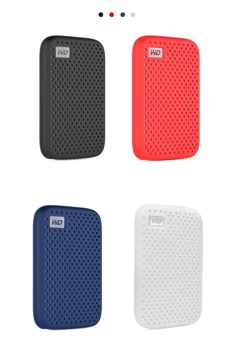 Funda de silicona suave para proteger la piel de la funda PSSD para WD My Passport SSD portátil