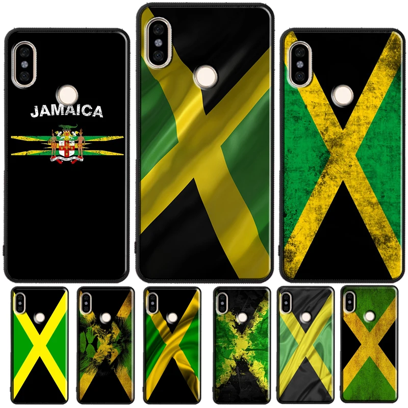 Jamaica Flag For Redmi Note 11 Pro Phone Case For Redmi Note 10 Pro 7 8 9 Pro 10S 9S Redmi 10 9A 9T 9C