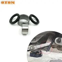 OTOM Needle Roller Bearing Sleeve Oil Seal Pit Dirt Bike Rear Shock Absorber Lower Maintenance Kit For HONDA CRF CRF250R CRF450R