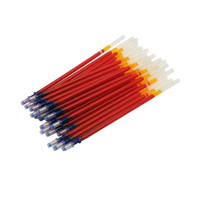 Recambio de mercurio para cuero, bolígrafo Multicolor para marcar cuero, tela borrable con agua, 10 piezas