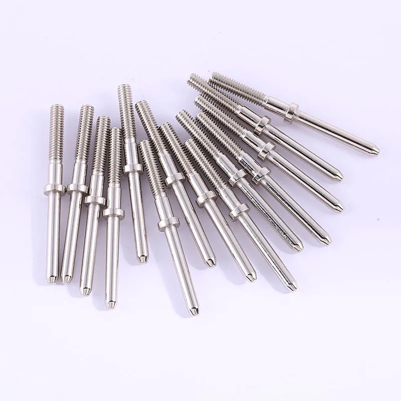 10PCS Guide Column Length 50mm Electronic Detection Positioning Column Metal Spring Test Positioning Pin Multi-Header