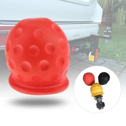 Universal 50mm Tow Bar Ball Cover Cap Towing Hitch Caravan Trailer Towball Protect For Car Truck Trailer RV Camper ATV 3 Colors