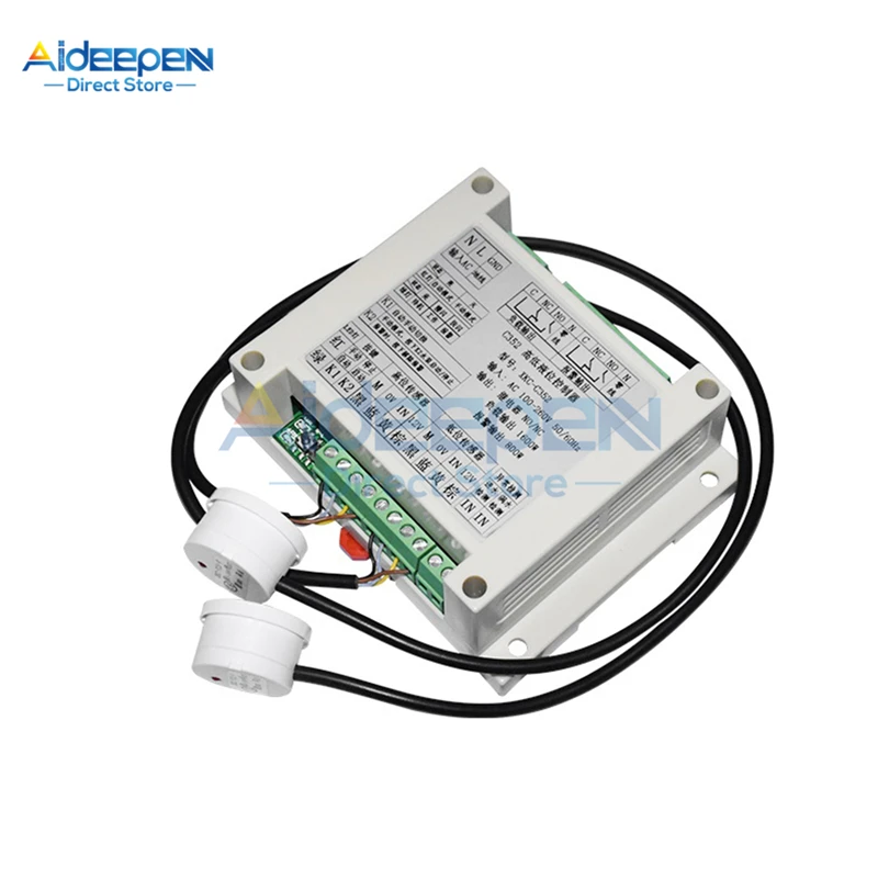 XKC-C352-2P High And Low Liquid Level Controller With 2 Non-contact Sensor Module Automatic Control Liquid Water Level Sensor