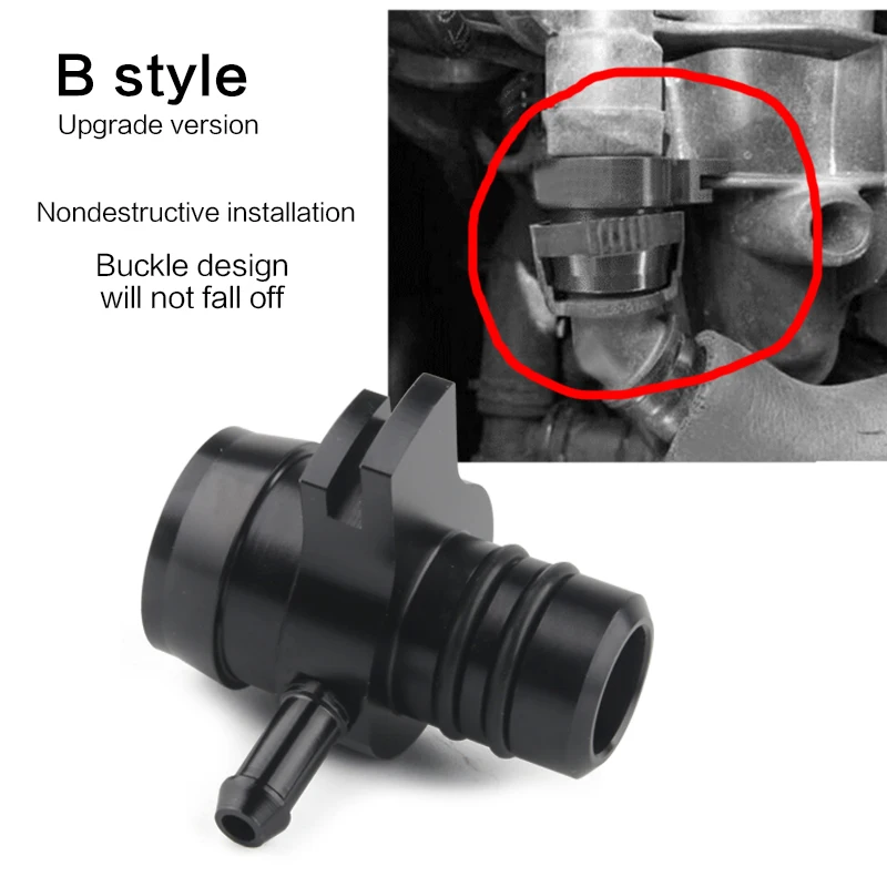 Złączka Turbo Boost Tap do Volkswagen Golf CC Shangkuo 2 generacji EA888 1.8T 2.0T EA113, trójdrożny adapter podciśnienia, tablica turbinowa — zdjęcie 6
