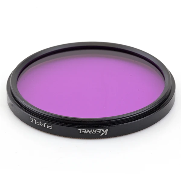 Pixco 67 ミリメートルアクセサリー完全なフルカラーの特別なフィルターカメラレンズ紫