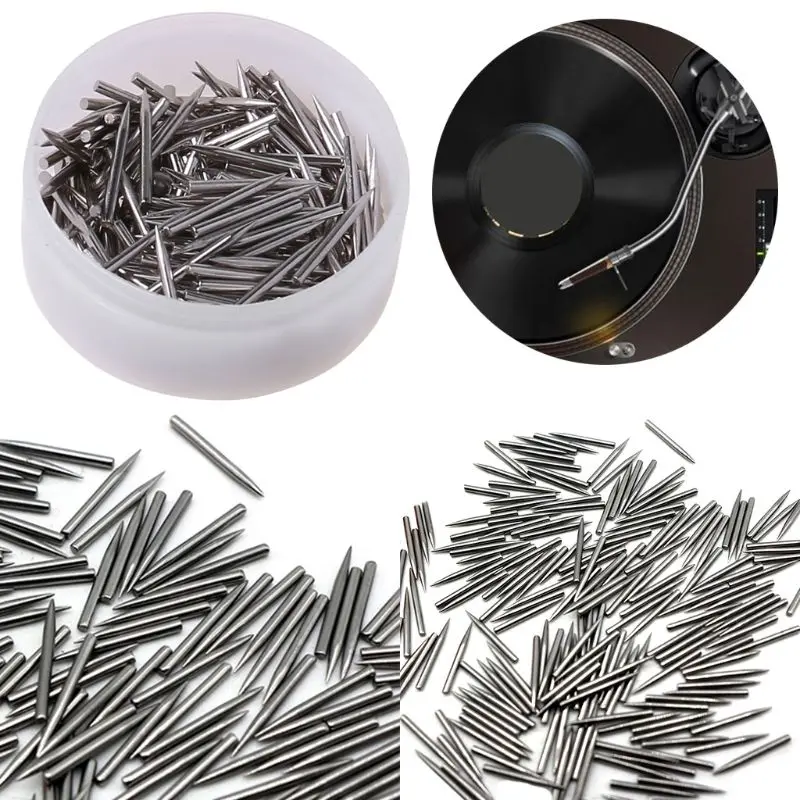 Phonograph Turntable Dual Moving Magnet Stereo Vinyl Record Player Stylus Needle