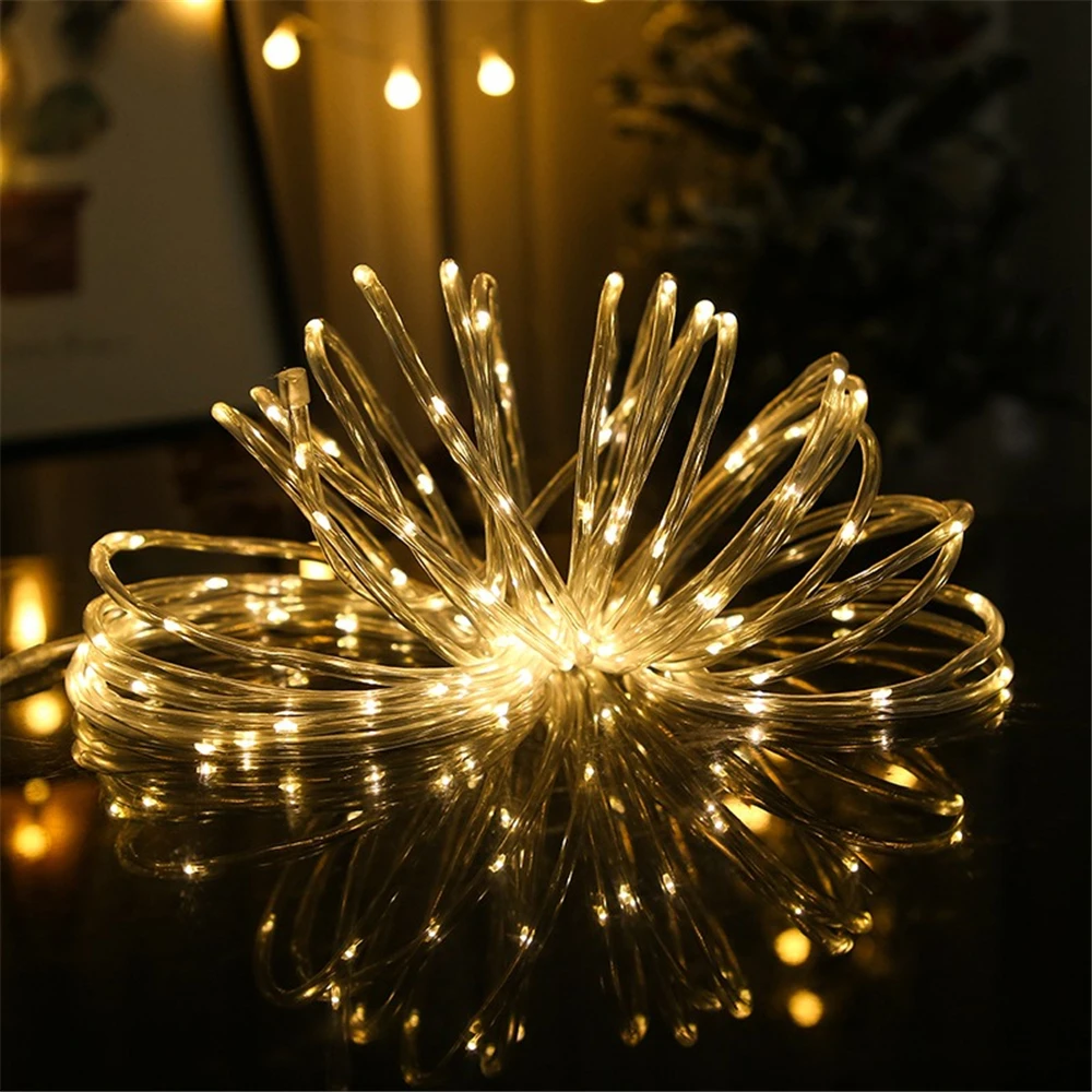 Solar Fairy Lights Outdoor Waterproof LED String Lights Solar Christmas Lights for Patio Wedding Party Tree Garden Decoration