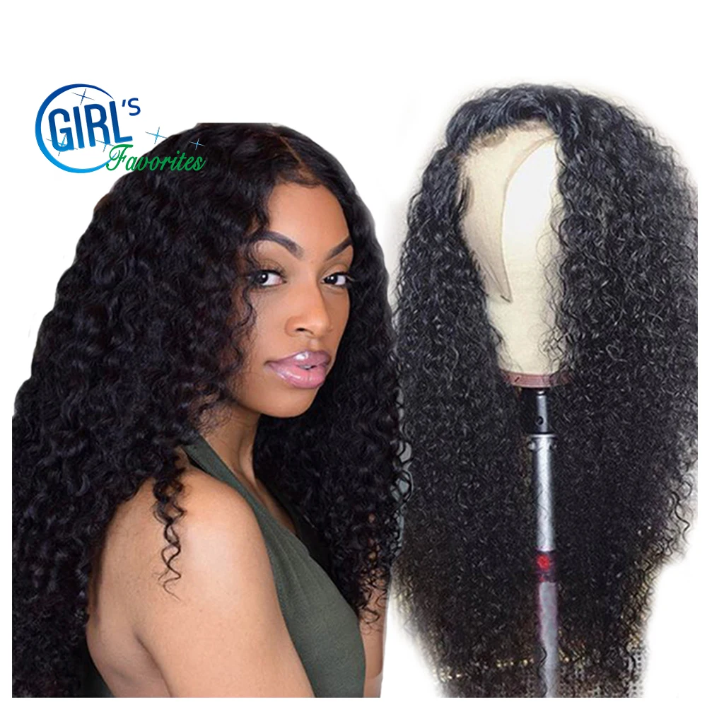 Brazilian Human Hair Wig 13x4 Lace Front Wig Jerry Curl Wigs Hd Transparent Lace Wig 100% 250 Density Can Be Dyed Or Bleached