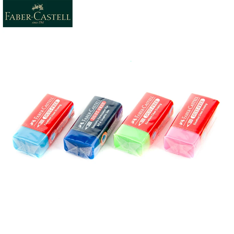 Faber Castell 187170 Art Sketch Writing Drawing Painting Rubber Erasers Exam Special Pencil Eraser For Kids Gift Stationery