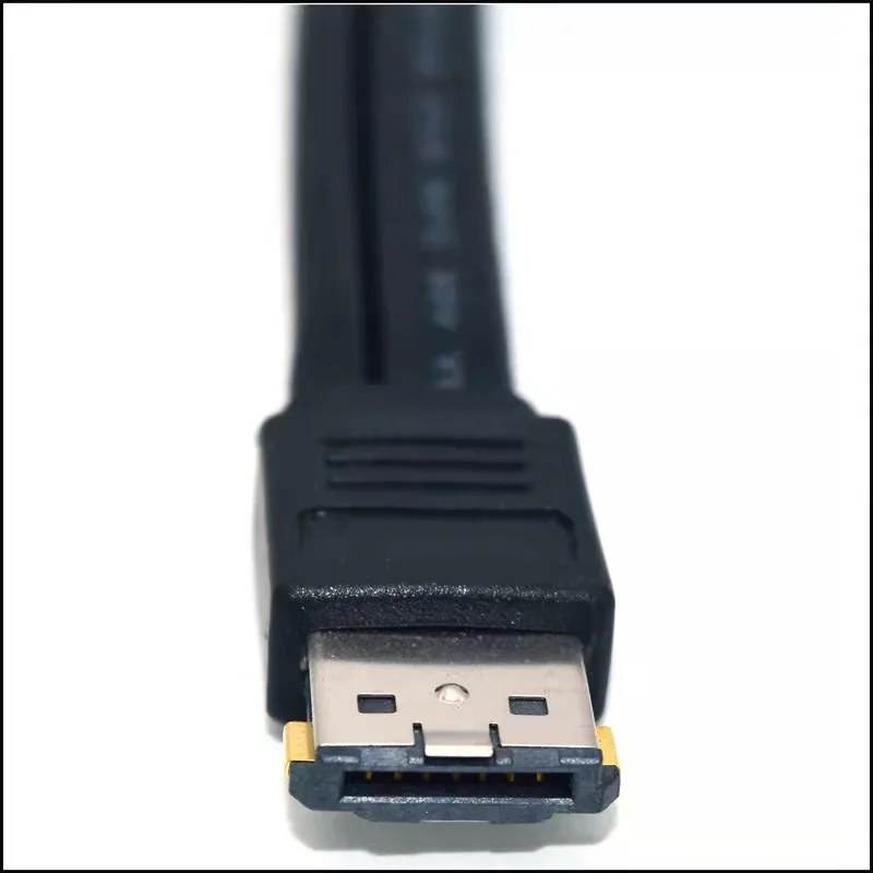 كابل بيانات USB SATA 22P إلى طاقة ESATA ، 2 في 1 ، دعم 12 فولت 5 فولت الجهد 100 سنتيمتر