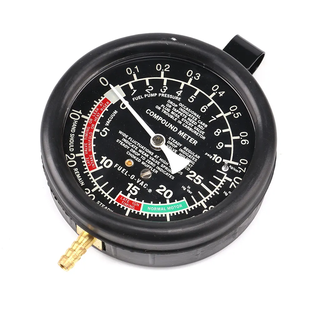 TU-1 Vacuum Fuel Pump Pressure Testing Gauge Set Tool Kit