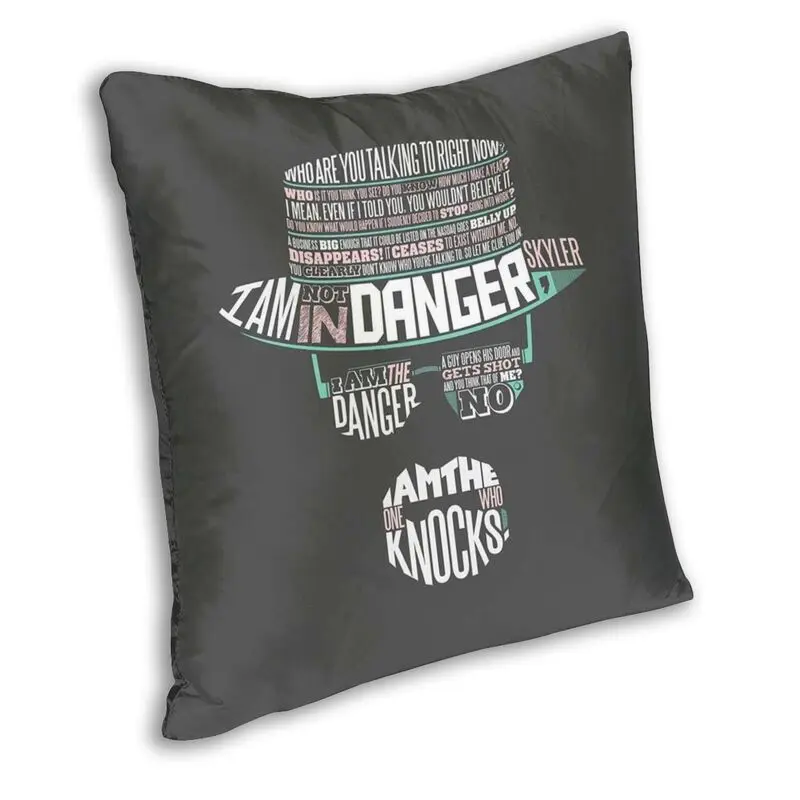 Breaking Bad Tv Show Pillowcover Decoration Walter White Cushions Throw Pillow for Living Room Double-sided Printing