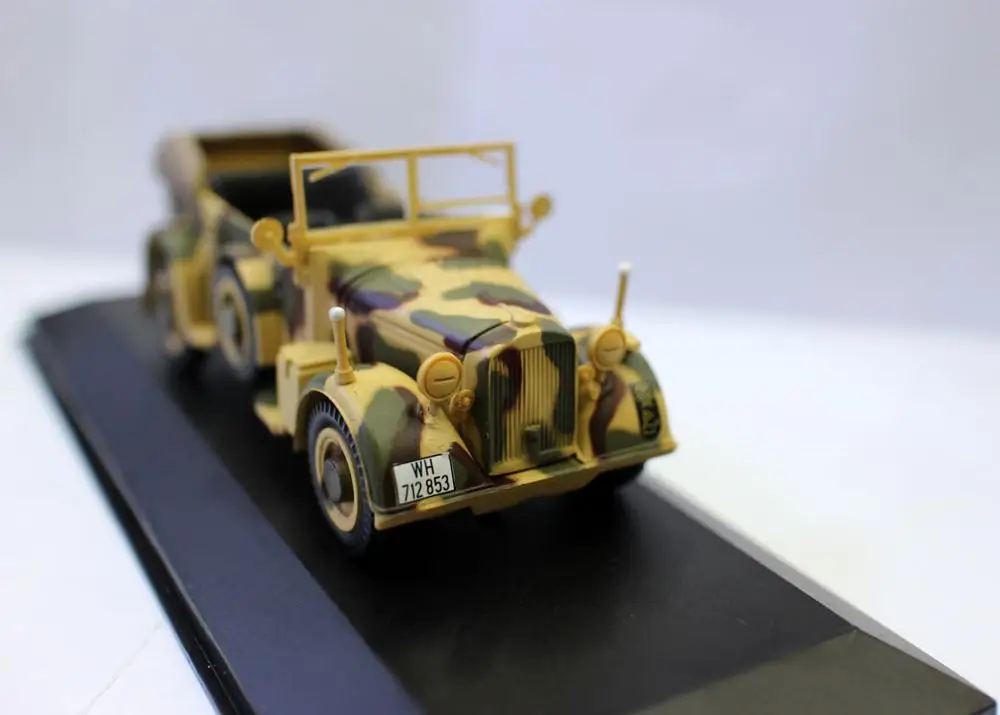 NEW Altaya 1:43 Kfz.15 Horch 4. Pz.Div. Radzymin Poland 1944 Diecast MILITARY Truck for Collection